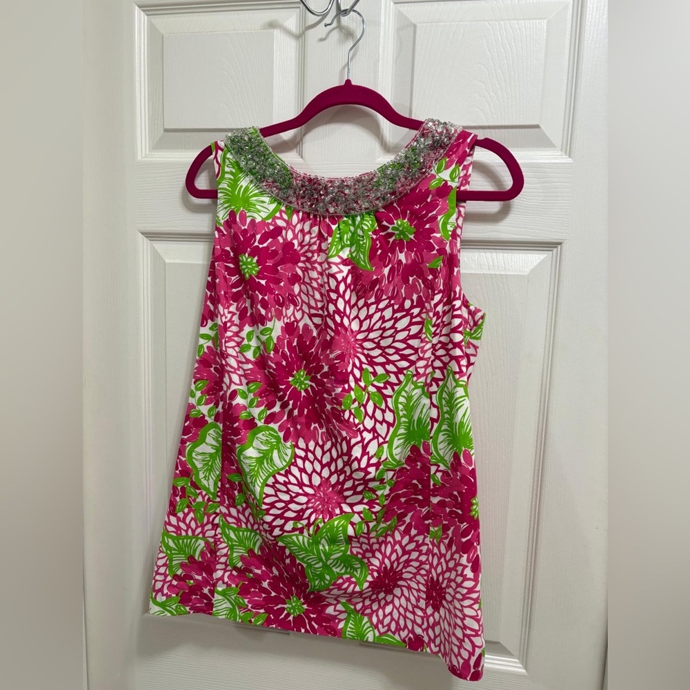 Lilly Pulitzer fiesta jubilee collection tank size 12